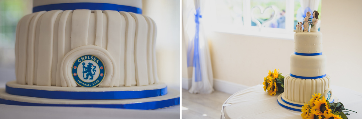 chelsea wedding cake